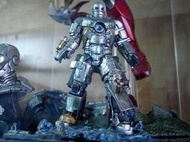 (純分享~請勿下標)盒玩~EZHOBI Toys 2009年 MARVEL~鋼鐵人Iron Man DTA~&amp;quot;隱藏版&amp;quot;Mark_1~(單售)~二手商品~!!