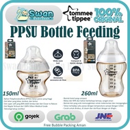 [ready] tommee tippee botol ppsu closer to nature clear / botol susu