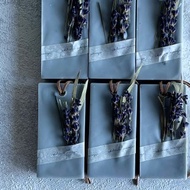 fragrance bouquet sachet gray