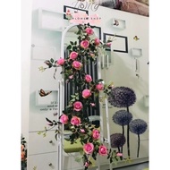 French Rose Vines Vines Neck Vines 1m7 Long [Premium Goods] - Pia Flowers, Decorative Flowers.
