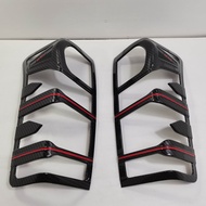 ครอบไฟท้าย all new d-max ปี 2012 ถึง 2019เคฟล่า