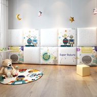 Children's room soft package background wall bedroom baby anti-collision tatami headboard backrest Taekwondo wall self-adhesive