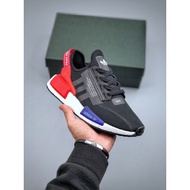 VENTILATE  Ready Stock adi~das NMD _R1 Black/White/Blue/Red Casual Running Shoes GW3553 36-45