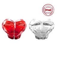 Toilet Press Button Kawaii Handle Heart Shaped Toilet Press For Bathroom Water Tank Buttons A7v9