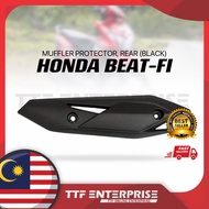 HONDA BEAT-FI REAR MUFFLER PROTECTOR (BLACK) BEATFI BEAT FI EXHAUST EKZOS COVER