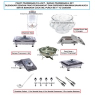 PAKET PRASMANAN LENGKAP - WADAH PRASMANAN 4 SET - PANCI BERPENGHANGAT 1 SET - DISPENSER KACA 1 SET -