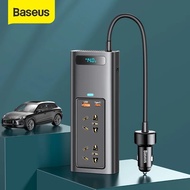 Baseus In-car Inverter 150W DC to AC 220V transformer integrated charger