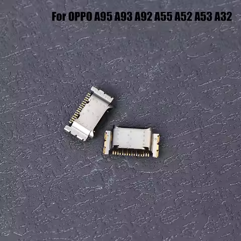 10Pcs For OPPO A52 A72 A32 A93 A55 A35 A95 USB Charging Port Dock Plug Charger Connector Socket Repa