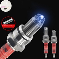 XOITR 1PCS 10mm Motorcycle Iridium Spark Plug Three Jaw Three-Pole Energy-saving Spark Plug For A7TC