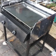 indenisia-(stainless 3mm) wajan roti bakar/wajan burger/wajan panjang/wajan