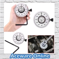 1/2” Inch Dr Adjustable Angular Torque Angle Gauge 360 Degree