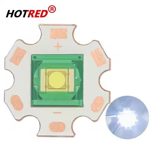 30W LED Diode Laser Light SBT-90 Lamp DC3V 9A 2200lm Cold White XHP9090 Flat Glass Top Chip Beads 3.