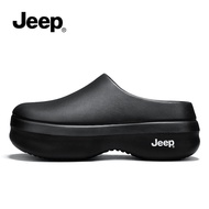 Jeep | รองเท้าครัวสวมใส่ สไตล์ฤดูหนาว 2025 สีฟ้า