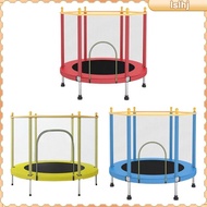 [Lslhj] Trampoline for Kids with Net Mini Trampoline Silent Non Slip 55.12inch Jumping Bed Outdoor S