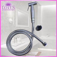 SUS304tech Q12X HAND-HELD STAINLESS BIDET SPRAYER Water Closet Shower Kitchen Sink Faucet