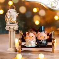 戀人lulu豬 愛神丘比特 結婚公仔 婚紗禮服 cupid
