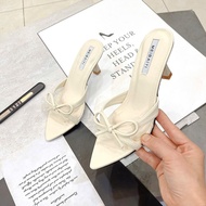 (code 3127) 7f cream bow sandals