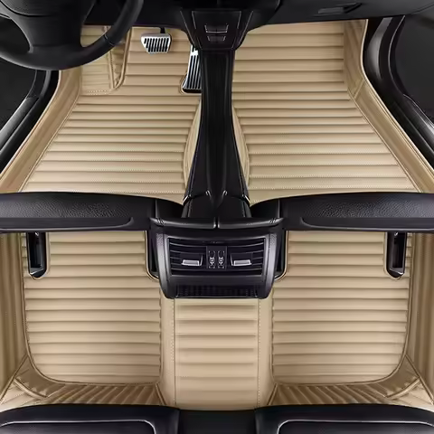 5 Seat Car Floor Mats Fit Mercedes Benz GLC 300 350e 2023 2024 2025 2026 2027 Auto Leather All Weath