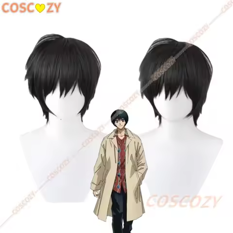 Cosplay Anime Sakamoto Days Yoichi Nagumo Cosplay Wig Black Short Hair Assassin Taro Sakamoto Hallow