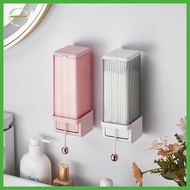 EPMN> 8-Pa Cotton Pad Dispenser Wall-mounted Solution for Space-saving Homes new