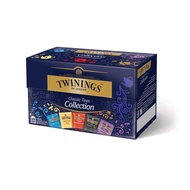 Twinings Classic Tea Collection - 20 Tea Bags (English Breakfast,Lady Grey,Prince of Wales,Pure Darj