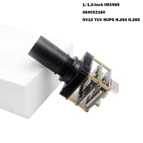 8MP HD IMX585 USB3.0 Camera Module STARVIS High Sensitivity NV12 YUV MJPG H.264 H.265 2D-DNR,3D-DNR 
