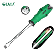 LAOA Phillips Slotted Screwdriver With Magnetism 58HRC Alloy Steel Tap Function Repair Tool 1Pc