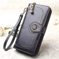 DOMPET PANJANG WANITA KULIT MARIN TALI PREMIUM PESTA MEWAH IMPORT KOREA MURAH BRANDED FASHION