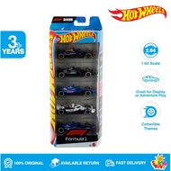 Hot Wheels Formula 1 Vehicle 5-Pack – 2025 Livery F1