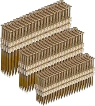 Framing Nails 21 Degree 3 Sizes (3-1/2"+3.0"+ 2-3/8", 400 per Size) Full Round Head EG Smooth Shank,