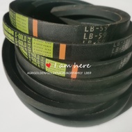 3PCS LB59 Mitsuboshi V-Belt 1E6B30-51020 For Harvester AW82 AW85 LB-59 SB59