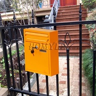 Outdoor Security Locking Mailbox Letterbox Postbox Newspaper Magazines