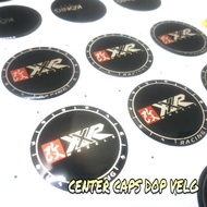 XXR WHELL RIM EMBLEM STICKER - 44 MM