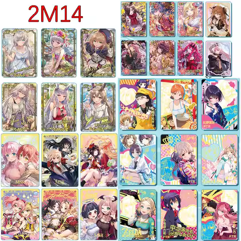 Goddess Story 2M14 SSR MSR PTR Nakano Nino Takanashi Rikka Yor Forger Refractive glitter collectible