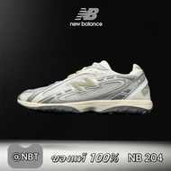 Genuine New Balance 204L Silver Low-Top Sneakers U204LSWB ROH6