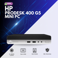 ครบชุดสุดคุ้ม HP ProDesk 400G5 mini pc CPU i5 GEN 9 มาคู่กับหน้าจอ LCD 20 - 24 นิ้ว คอมมือสอง Used