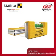 Stabila 3"/75mm Pocket Pro Magnetic Spirit Level