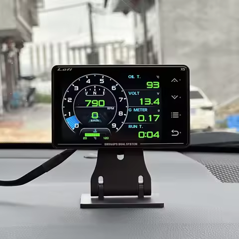 English version LUFI XS gauge OBD+GPS head-up display turbocharged oil pressure oil temperature G va