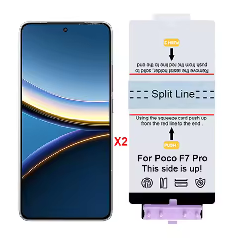 2Pcs HD Front Hydrogel Film for Xiaomi Pocophone Poco F7 Pro F7 Ultra Self-Healing Screen Protector 