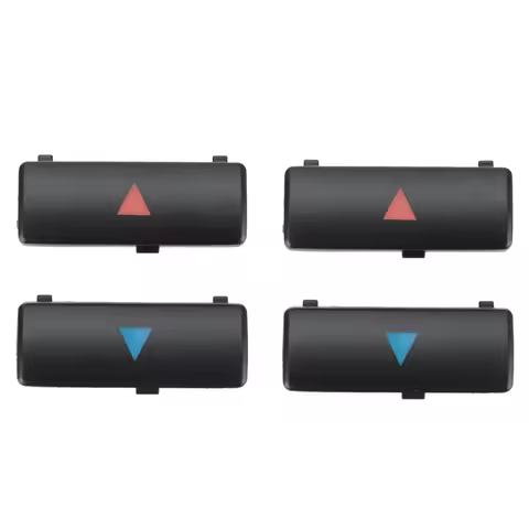 4Pcs Car Air Conditioner A / C Temperature Control Panel Switch Button Key Cover For BMW X5 E39 E53 