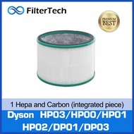 FilterTech - Air Purifier Filter Replacement 1 Year Set - Dyson HP03/HP00/HP01/HP02/DP01/DP03