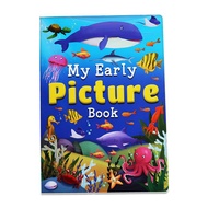 READY STOK MY EARLY PICTURE BOOK FOR KIDS (EDUCATIONAL BOOKS)KAMUS BERGAMBAR BLUE/PINK/GREEN/YELLOW