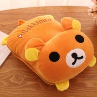 2 In 1 Cute Cartoon Blanket Cushion Pillow Blanket Selimut Bantal Comel Kitty Totoro Pikachu Rikamar