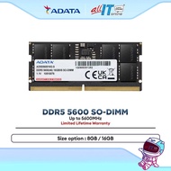ADATA DDR5 Laptop RAM 5600MHz SO-DIMM Memory Module for Laptop (8GB / 16GB)