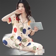 【Ready Stock】۞∈PAJAMA SLEEPWEAR sleepwear terno pajama sleepwear pajama set for women’s /cotton