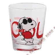 Snoopy 玻璃杯 日本製 Peanuts Joe Cool 史努比 史諾比 水杯 酒杯 飲品杯 汽水杯 牛奶杯 餐具