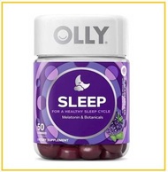 OLLY 女性睡眠糖50片 RESTFUL SLEEP MELATONIN L-THEANINE 50 GUMMIES