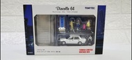 1/64 Tomytec Tomica Diocolle 64 Taxi Stand #carsnap 04a Toyota Crown Comfort