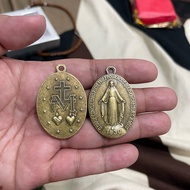 Miraculous Medal Antique Alloy
