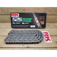 RK RANTAI 525 X-RING / CHAIN 525 X-RING KRX / RX-RING CHAIN 525KRX 100% ORIGINAL BLACK Z900 CBR650 N
